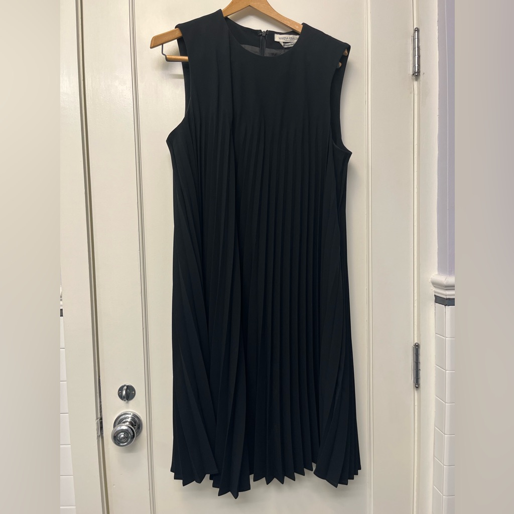 Marina Rinaldi Pleated Dress